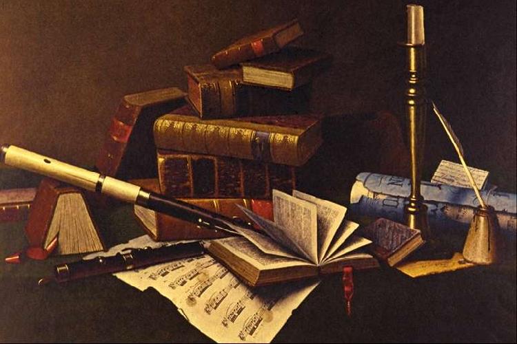 William Michael Harnett Music and Literature Germany oil painting art